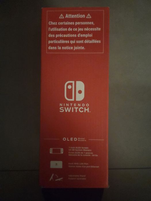 Nowe Nitendo Switch Oled