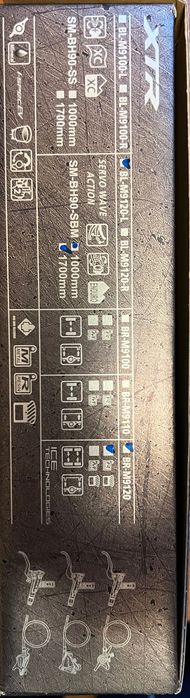 Klamka lewa + zacisk  Shimano XTR M9120 – trail / enduro