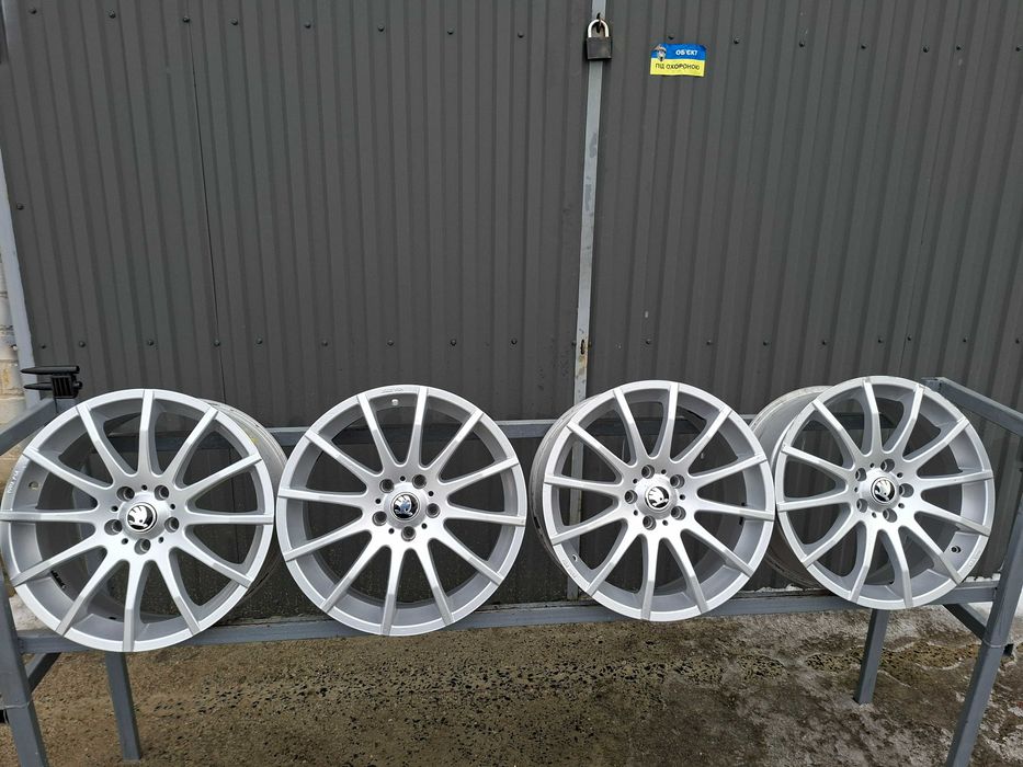 Диски 5/112 R18 8J ET50 Шкода  2021рік