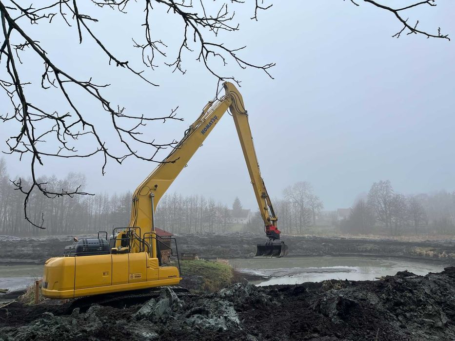 Wynajem koparki LONG