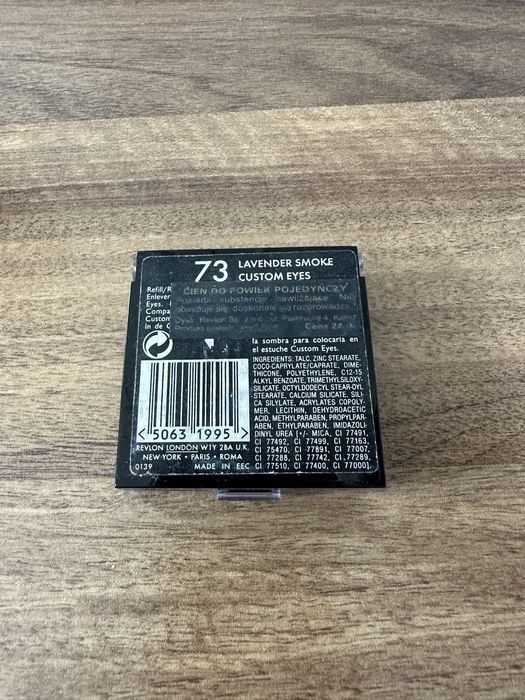 Zestaw 3 cieni do powiek Inglot, Rimmel, Revlon