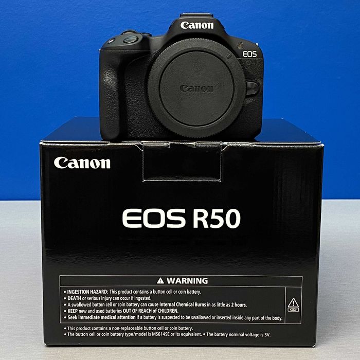 Canon EOS R50 (Corpo) - 24.2MP Alvalade • OLX.pt