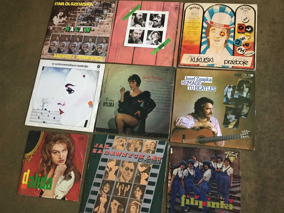 Jak Za Dawnych Lat, Beatles, Filipinki, Rylska, Kukulski 9LP komplet