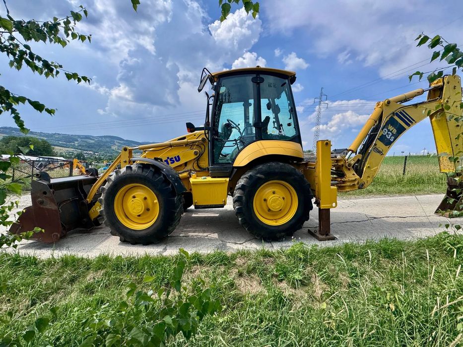 Komatsu WB93S* KOPARKO ŁADOWARKA KOMATSU WB93S*LEASING* ZAMIANA* SKUP*  Koparko Ładowarka KOMATSU WB93S-5**
