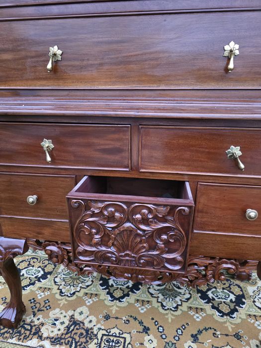 Szyfoniera kredens komoda szufladowa chippendaile #2158 Stylowy Węgrów