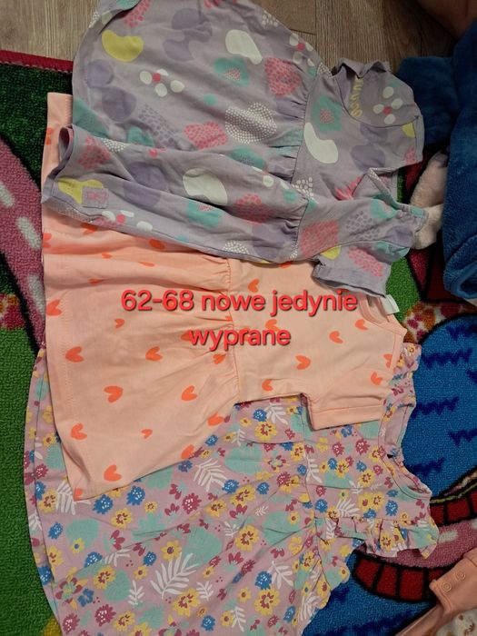 Ubrania, body, spodnie, bluzy 50-86