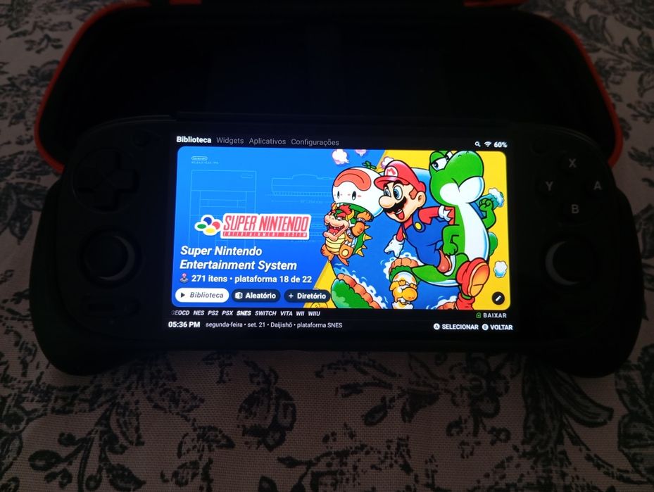 Retroid Pocket G2 – Console Portátil AMOLED (Configurado + Acessórios)