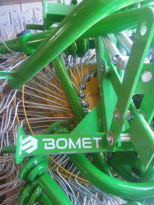 Граблі ворошилки, гребка, грабарка, сонечко Bomet шпиці 6 мм