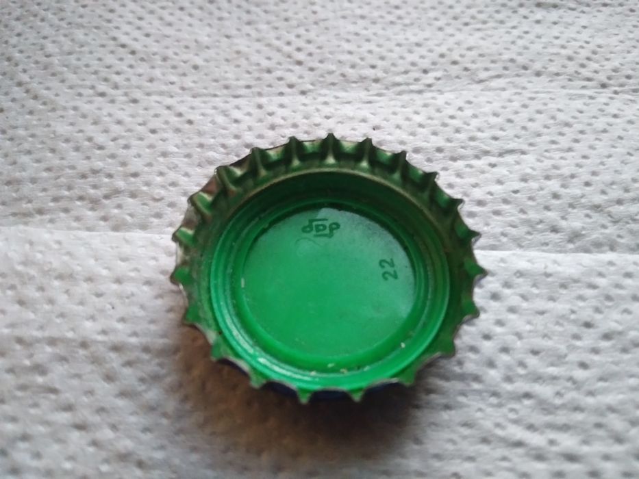 Kapsel Heineken zielona uszczelka 0,0.
