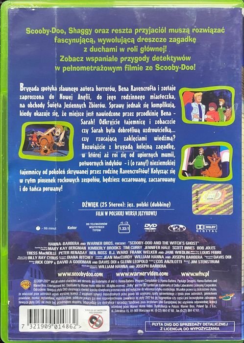 Film DVD SCOOBY DOO!! Duch Czarownicy