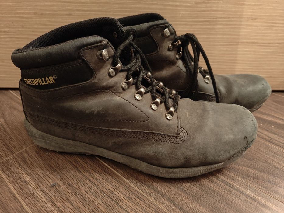 Оригинал CATERPILLAR Нубук Крутые Рабочие Ботинки 45й (29см) Под Ремон