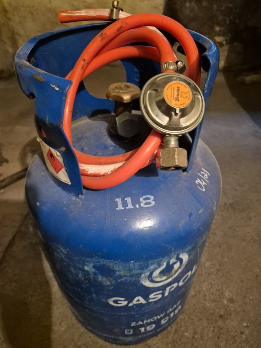 Butla gazowa z reduktorem