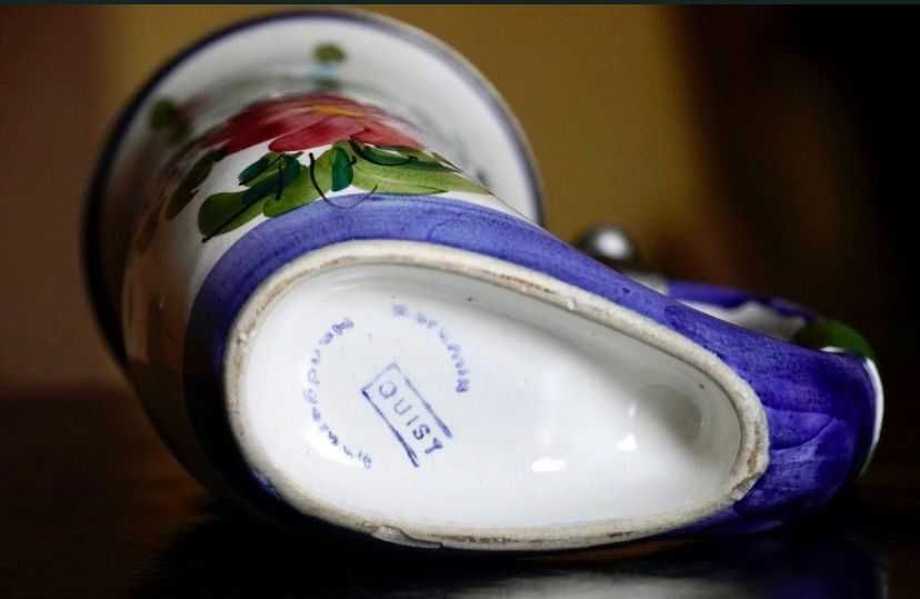 Kufel kolekcja holenderski Quist Keramik vintage Holland kwiaty