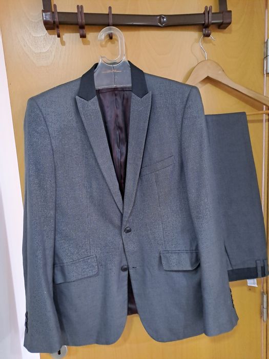 Fato de homem cinzento Zara Man