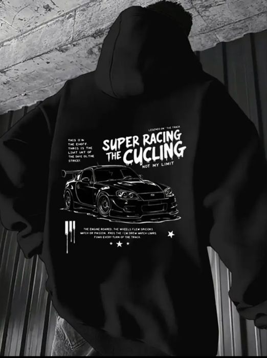 Стильна чоловіча худі "Super Racing"