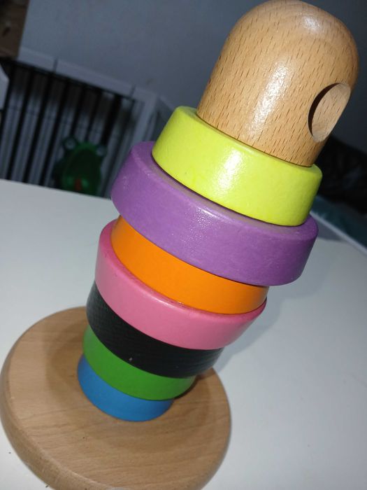 Lore brinquedos educativo madeira, 10 peças etc