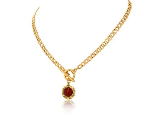 naszyjnik z bursztynem kolekcji amber elegancki na prezent