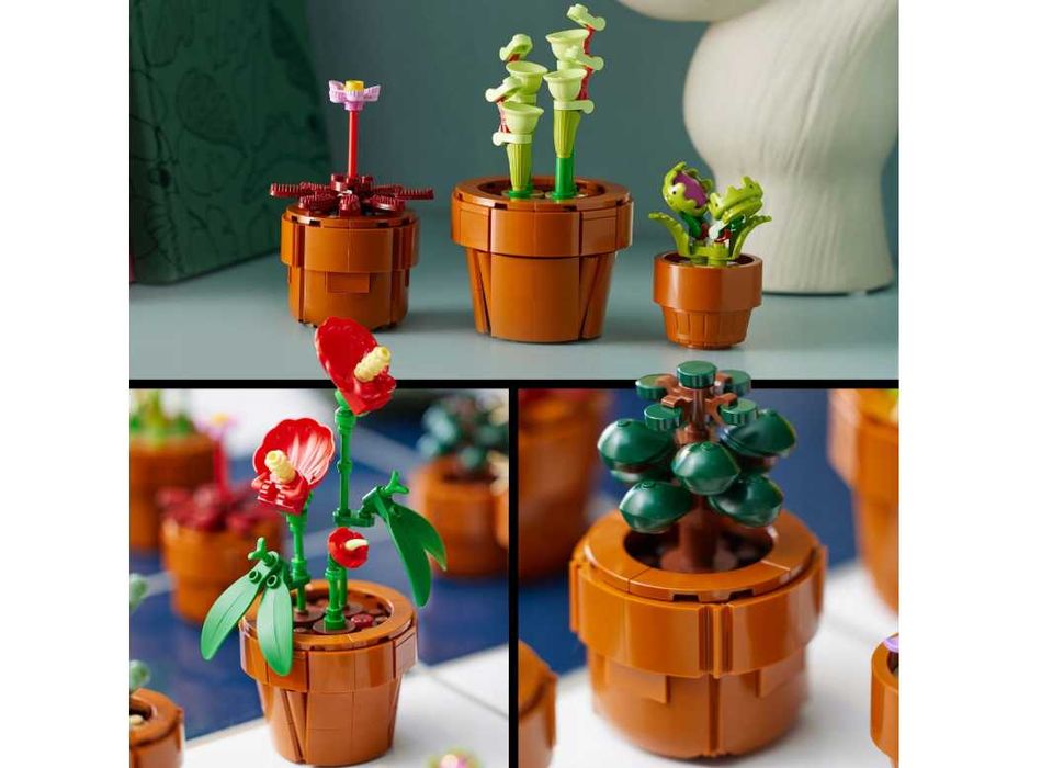 NOWE LEGO 10329 ICONS Małe Roślinki Oryginalne PREZENT Święta klocki