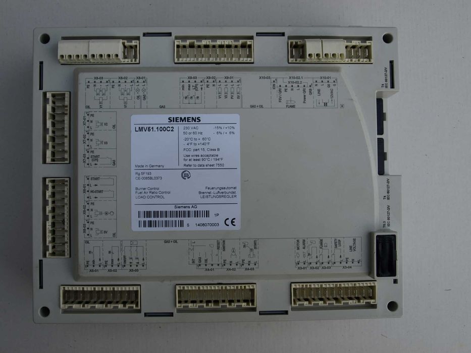 Weishaupt WFM 100 z regulatorem mocy nr. kat. 600321 - używany, gazowy