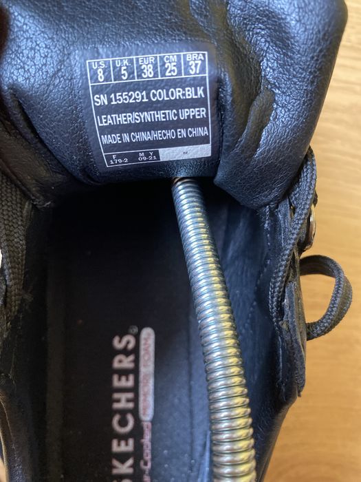 Кросівки Skechers  шкіряні кроссовки кожание