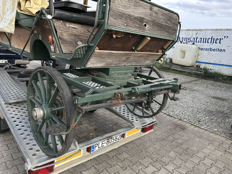 Bryczka powoz planwagen wóz