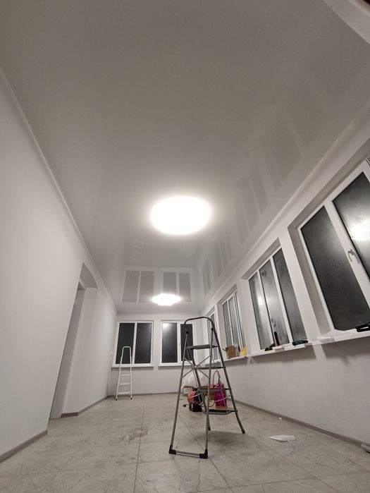 Монтаж натяжних стель любої складності за помірну ціну