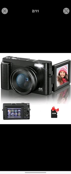 Vendo máquina fotográfica 4K
