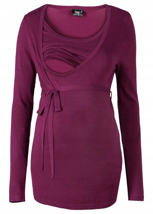 16) Sweter ciążowy i do karmienia piersią 48 NOWY