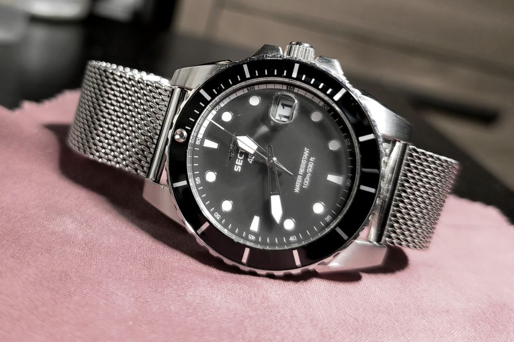 Sector diver 450 original fatura garantia caixa documntos 
Sem uso den