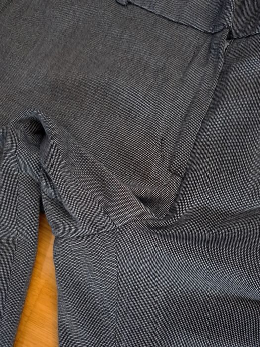 H&M szare melanż klasyczne spodnie damskie r. 42