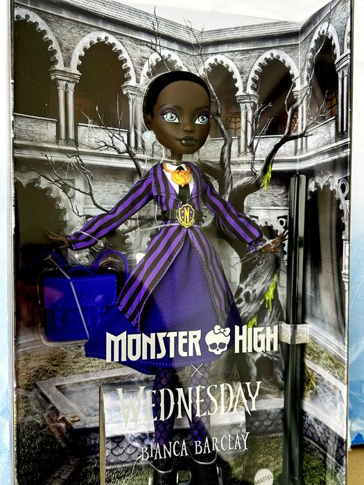 Лялька Monster High Wednesday Bianca Barclay Бʼянка Венсдей Бьянка