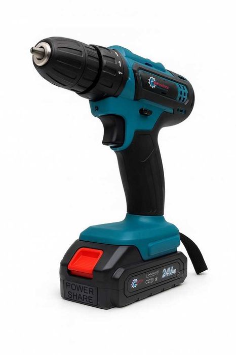 NOWA Wiertarko Wkrętarka Akumulatorowa 24V + Dwa Akumulatory i Walizka