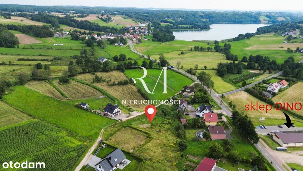 Okazja! Działka z widokiem na jezioro-WZ