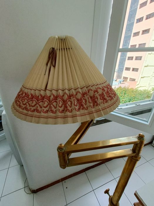 Candeeiro latão antigo