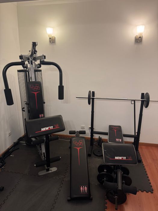 Mini ginásio caseiro