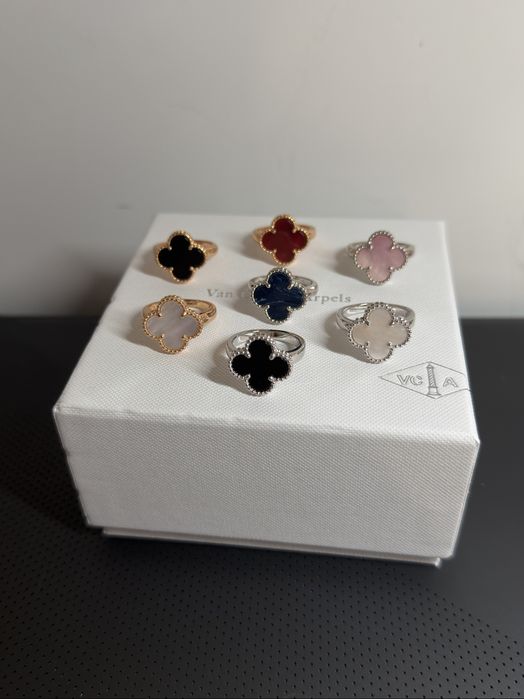 Каблучка Van Cleef & Arpels Alhambra (срібло 925)