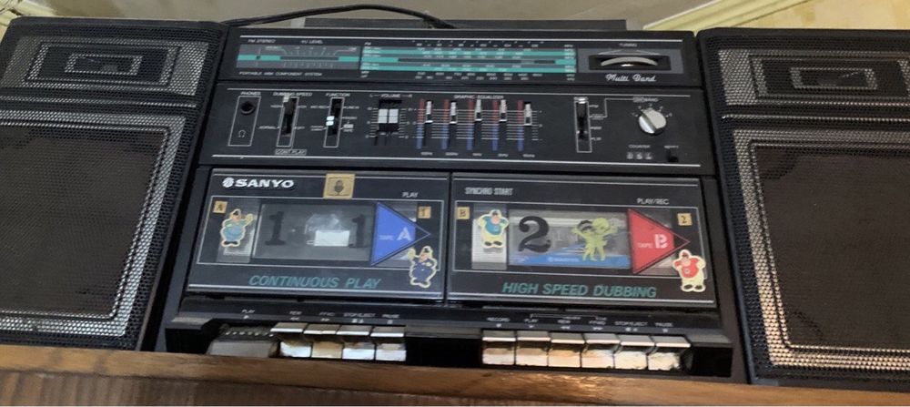 Винтажный музыкальный центр Sanyo MTW-5