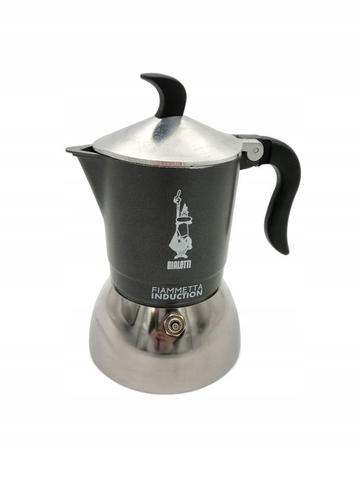 Bialetti Fiammetta Indukcja, Aluminium, Szary, 4 filiżanki - kawa