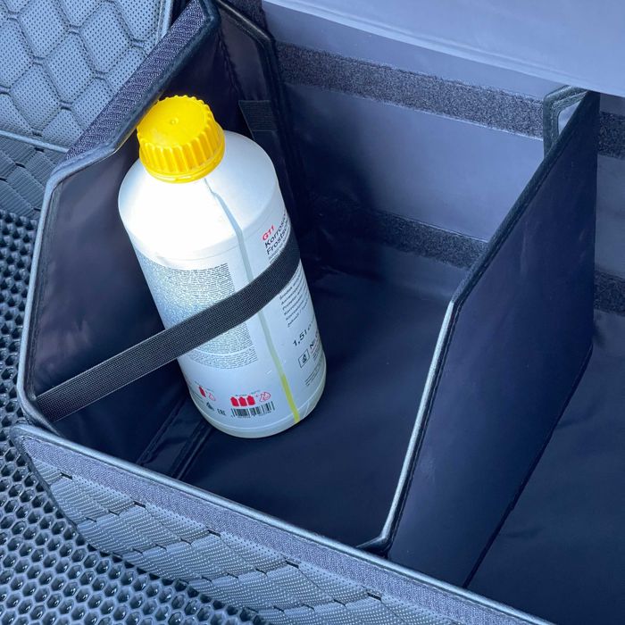 ПОСИЛЕНИЙ! Органайзер в авто, сумка в багажник, автокейс, еко шкіра