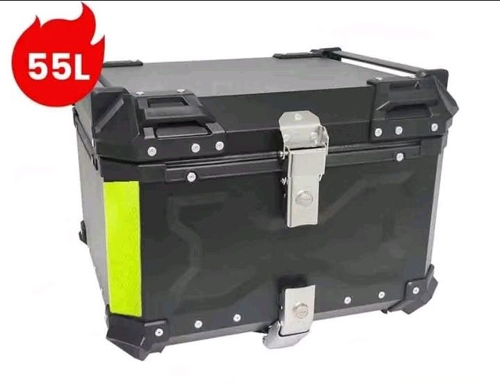 Top case mala motociclo moto  aluminio 55 litros