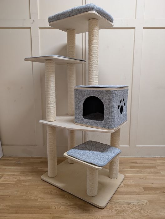 Modern Living Drapak Havana Jasnoszary 88x62x155cm BARDZO DUŻY