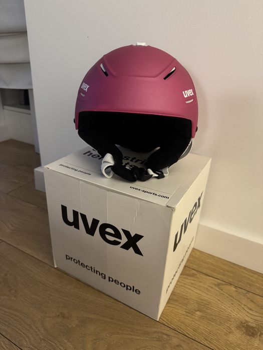 Kask narciarski dziewczęcy Uvex 51-55