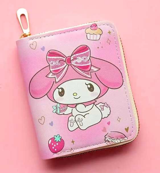 My Melody Hello Kitty Sanrio portfel portmonetka Kawaii