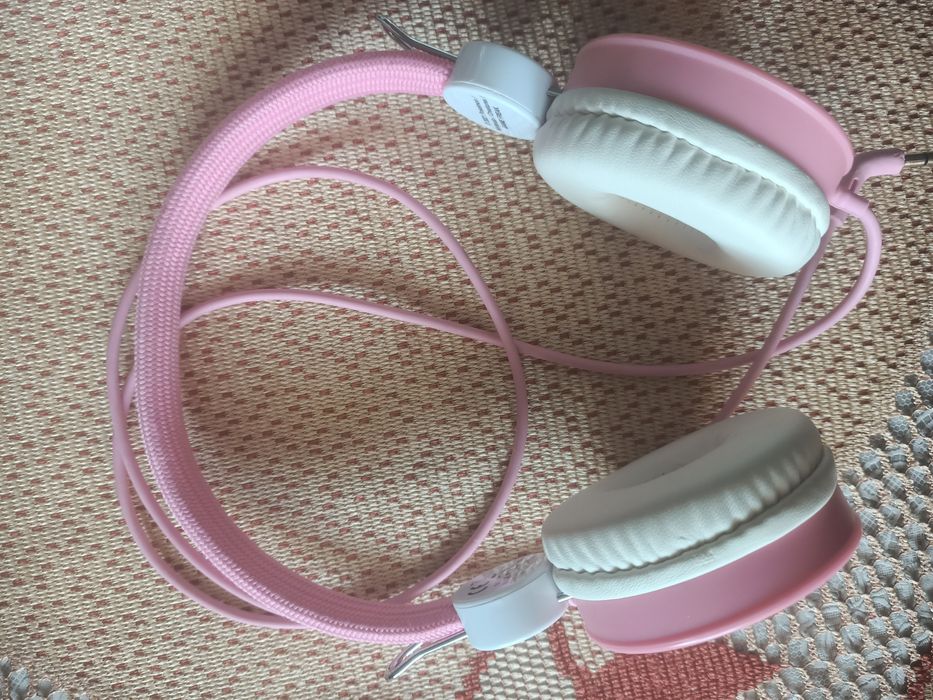 Słuchawki Pokemon różowe