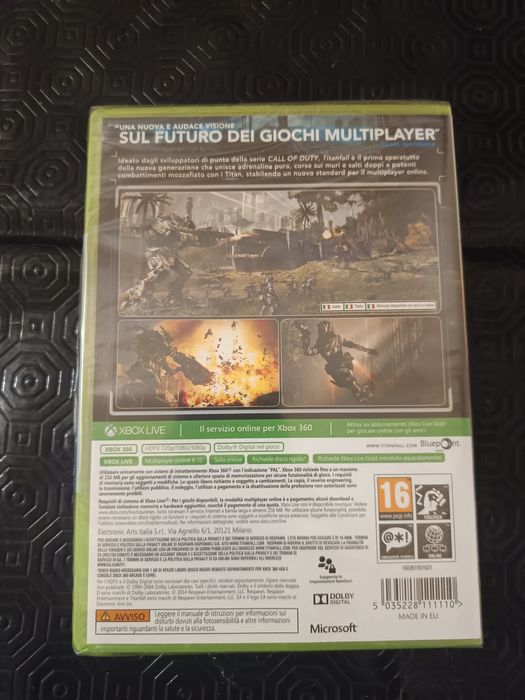 Jogos selados para a Xbox 360 e one