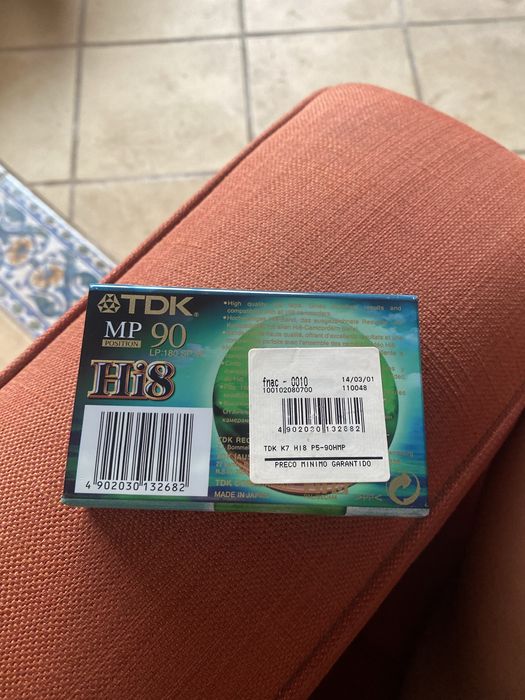 Cassete de video antiga