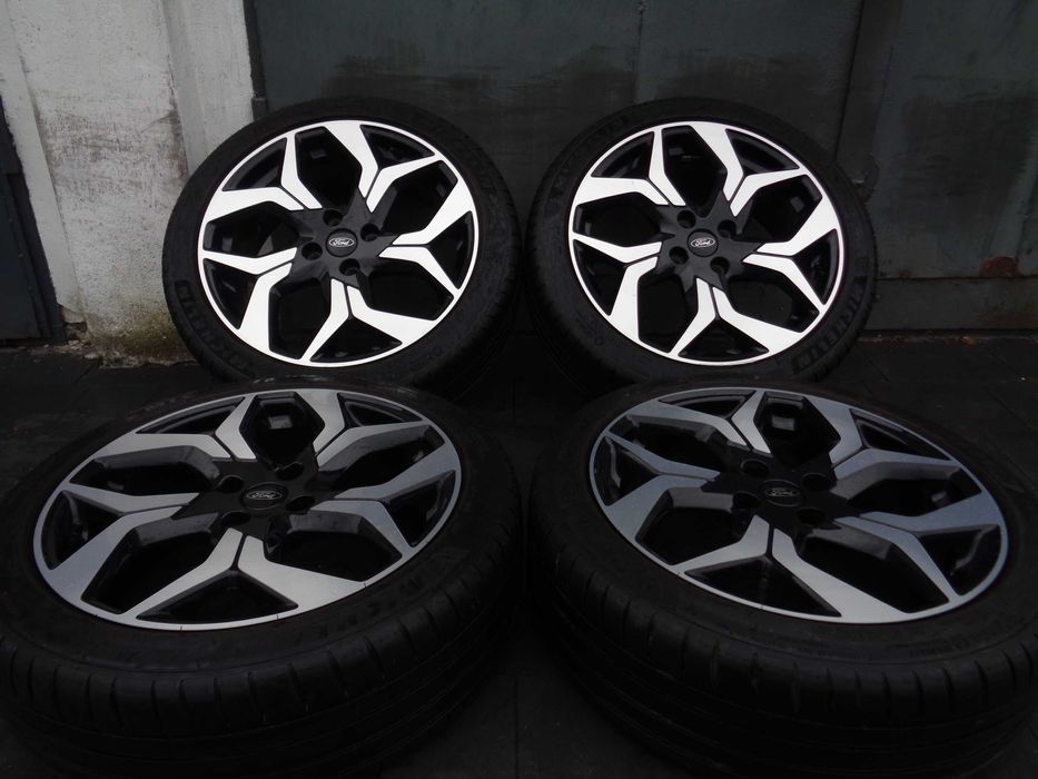 Oryginalne alufelgi 18 cali 4x108 FORD Ecosport, opony letnie, czujniki ciśnienia