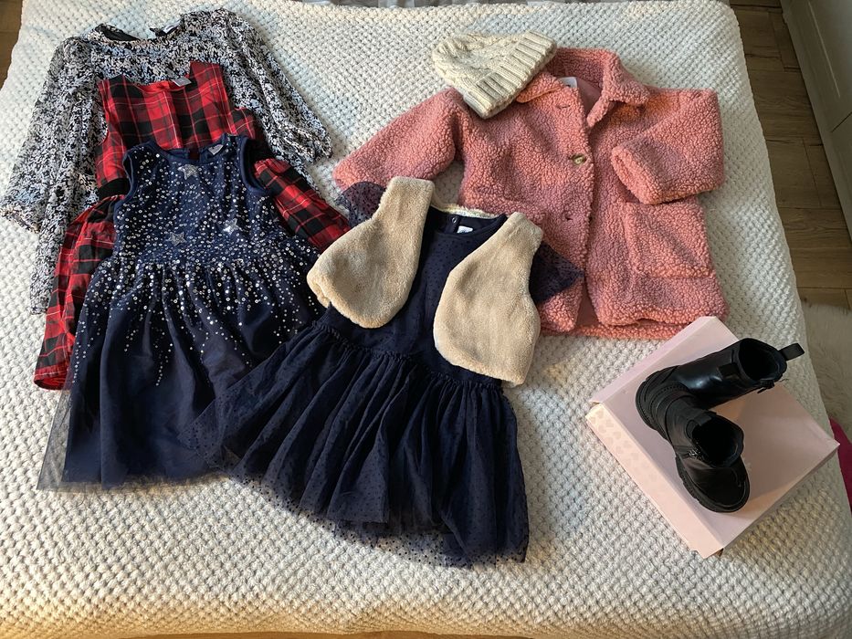 PAKA UBRANEK dla dziewczynki 5-6 lat