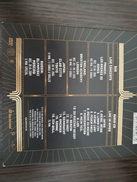 Rammstein- 3 plyty CD- Limited Edition