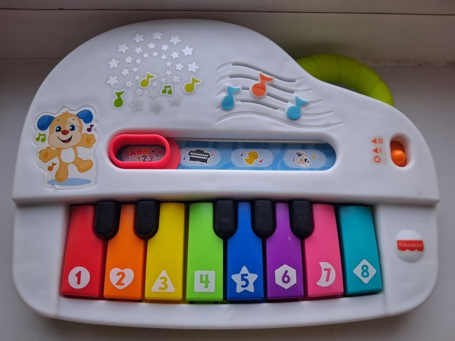 Розвиваюча іграшка Fisher-Price Baby Музичне піаніно ( англ.мова)